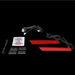 Custom Dynamics CD-LATCH-SS8 Saddlebag LED Latch Lights For Harley CVO's (2009-2013)