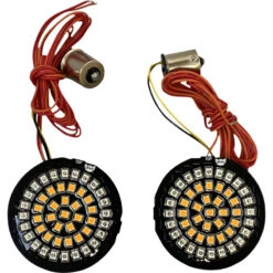 Custom Dynamics GEN-4-AR2-1156 Dynamic Clusters 2 LED Turn Signals For Harley Models
