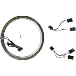 Custom Dynamics PB-7TR-AW-1C 7" Headlamp Standard Trim Ring, Chrome For H-D Touring (2014-)