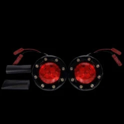 Custom Dynamics PB-BR-RR-IND-B Probeam Bullet Ringz Rear LED Turn Signals For Indian Models