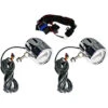 Custom Dynamics PB-FOG-IND-C Probeam LED Halo Fog Lamps, Chrome For Indian (2015-)