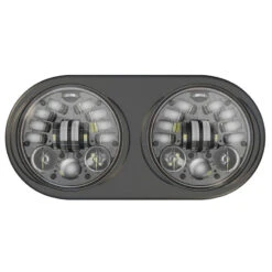 Custom Dynamics PB-RG13A-B ProBEAM Adaptive 2 LED Headlamp, Black For Harley Road Glide '-13