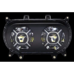 Custom Dynamics PG-RG-B Proglow Double-X LED Headlight, Black For Harley Road Glide '15-