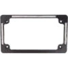 Custom Dynamics TF04-B Truflex All-In-One License Plate, Black