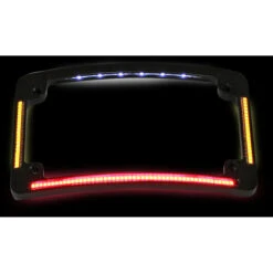 Custom Dynamics TF05-B Truflex All-In-One License Plate, Black