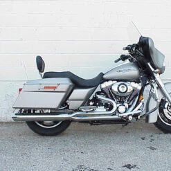 D&D 502N-32 Fat Cat 2:1 Full Exhaust, Chrome For Harley Touring (1995-2008)