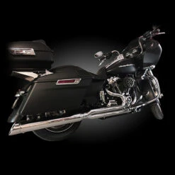 D&D 631Z-32 Diablo Gato 2:1 Exhaust, Chrome For Harley Touring (2009-2016)