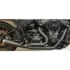 D&D 641Z-32M 2:1 Abuelo Cat Exhaust For Harley Wide Tire Softail M8 (2018-)