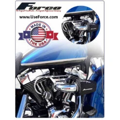 ForceWinder XR HD MM P Air Intake, Polished For Harley Evo & TwinCams (1995-2001)