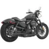 Freedom Performance HD00391 3.5" Racing Slip-On Exhaust, Black Harley Sportster (2014-)