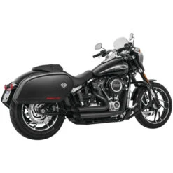 Freedom Performance HD00738 Amendment Slash-out Exhausts, Black Harley Softails (2018-)