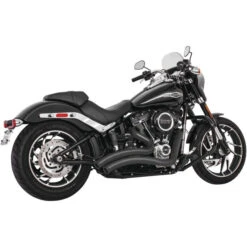 Freedom Performance HD01181 Sharp Curve Radius Exhaust, Black Harley Softails (2018-)