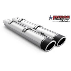 Freedom Performance IN00042 Liberty 4" Slip-on Exhausts, Chrome For Indian Chieftain