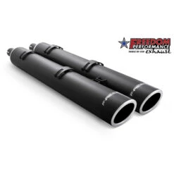 Freedom Performance IN00043 4" Slip-on Exhausts, Black For Indian Challenger