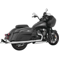 Freedom Performance IN00063 2.5" Sharktail Slip-On Exhausts, Chrome Indian Challenger