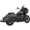 Freedom Performance IN00064 2.5" Sharktail Slip-On Exhausts, Black Indian Challenger