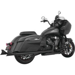 Freedom Performance IN00064 2.5" Sharktail Slip-On Exhausts, Black Indian Challenger