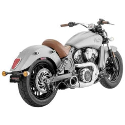 Freedom Performance IN00077 Turnout 2-into-1 Slip-On Exhausts, Chrome Indian Scout (2014-)