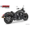 Freedom Performance IN00086 Combat 2-into-1 Shorty Exhaust, Black For Indian Scout '14-