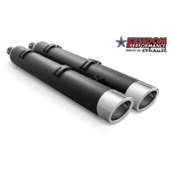Freedom Performance IN00214 Liberty 4 Inch Slip-on Exhausts, Black For Indian Challenger
