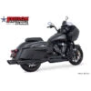 Freedom Performance IN00262 Union 2-into-1 4.5" RHS Exhaust, Black For Indian Challenger