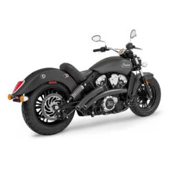 Freedom Performance IN00340 Radical Radius Exhaust, Black For Indian Scout/Sixty '15-