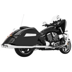 Freedom Performance MV00016 Racing True-Dual Exhaust, Chrome Victory Models (2008-2017)