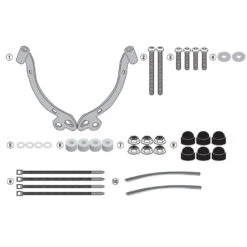 Givi AL8204A Specific Windshield Fitting Kit For Moto Guzzi V7 III (2019-)
