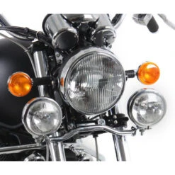 Hepco & Becker 400.542 Twinlights, Chrome For Moto Guzzi California Aquilia Nera