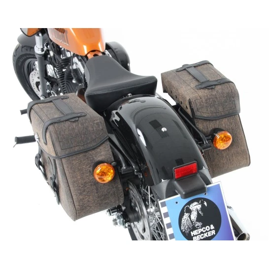 Hepco & Becker 626.718 00 01 Rugged Bag Carrier For Harley Davidson Sportster Models - Image 3