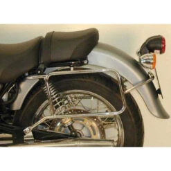 Hepco & Becker 650.527 00 02 Side Carrier, Chrome For Moto Guzzi Stone