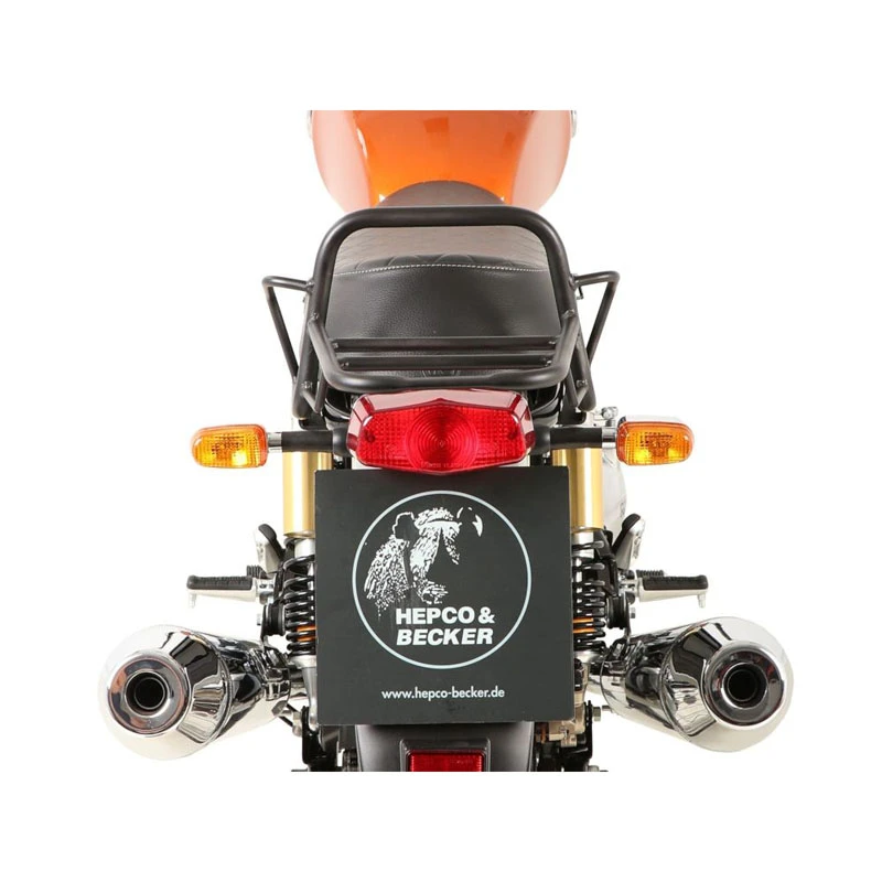 Hepco & Becker 654.7571 01 01 Rear Rack, Black For Interceptor (2019-) - Image 4