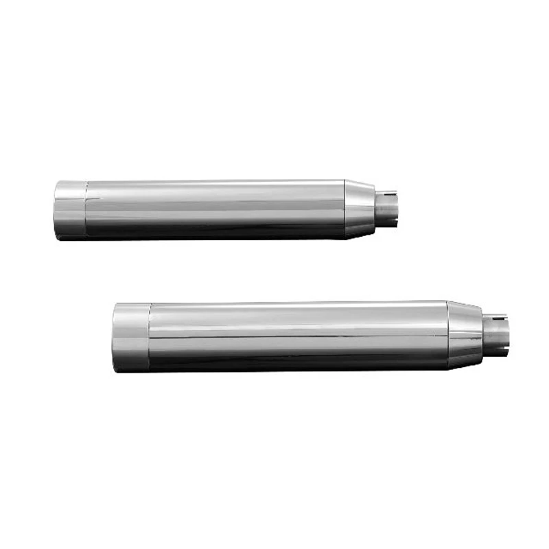 Highway Hawk 659-1202 Straight Cut Exhaust, Chrome For Victory Hammer 8-Ball / S