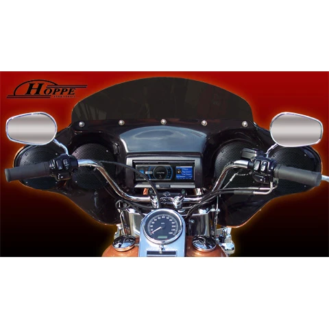 Hoppe Industries HDF-SFT-QZ-HC Quadzilla Stereo Fairing Harley Softail (2000-2017) - Image 3