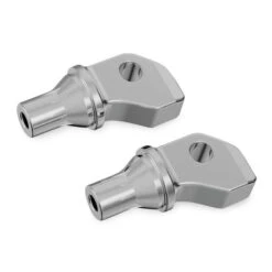 Kuryakyn 8835 Tapered Adapter / Pegs Front Mounts, Chrome For Victory & Indian