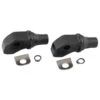 Kuryakyn 8892 Tapered Adapter / Pegs Front Mounts, Satin Black For Victory & Indian