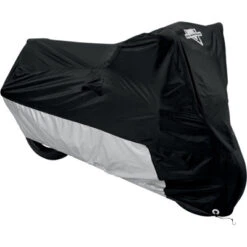 Nelson-Rigg MC904 Black / Silver Deluxe All Season XX-Large Motorcycle Cover