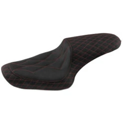 Mustang 74104AB Revere Journey Diamond One-Piece Seat For Harley Sportster '04-'21