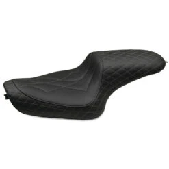 Mustang 74104GM Revere Journey Diamond One-Piece Seat For Harley Sportster '04-'21
