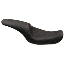 Mustang 74108GM Revere Journey Diamond One-Piece Seat For Harley Dyna '06-'17