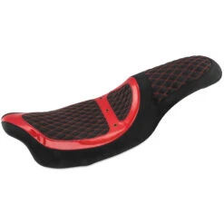 Mustang 74113MR Revere Runner Vent One-Piece Seat For Harley FL Touring '08-'21