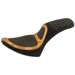 Mustang 74117MG Revere Runner Vent One-Piece Seat For Harley Softail '00-'15