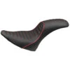 Mustang 74118DC Revere Journey Stripe One-Piece Seat For Harley Softail '00-'15