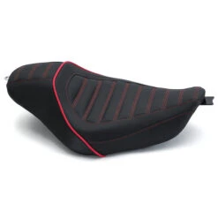 Mustang 75051AB Revere Journey Stripe Solo Seat For Harley Sportster '04-'21