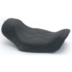 Mustang 75054GM Revere Journey Diamond Solo Seat For Harley Dyna '06-'17