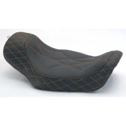 Mustang 75054MO Revere Journey Diamond Solo Seat For Harley Dyna '06-'17