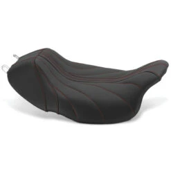 Mustang 75059BUR Revere Journey Gravity Solo Seat For Harley FL Touring '08-'21