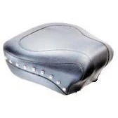 Mustang 75095 Wide Touring Rear Seat With Studs For Harley-Davidson Softail
