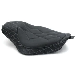 Mustang 75101GM Revere Journey Diamond Solo Seat For Harley Sportster '04-'21