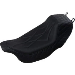 Mustang 75130 Revere Journey Diamond Solo Seat For Harley FL Touring (2008-)